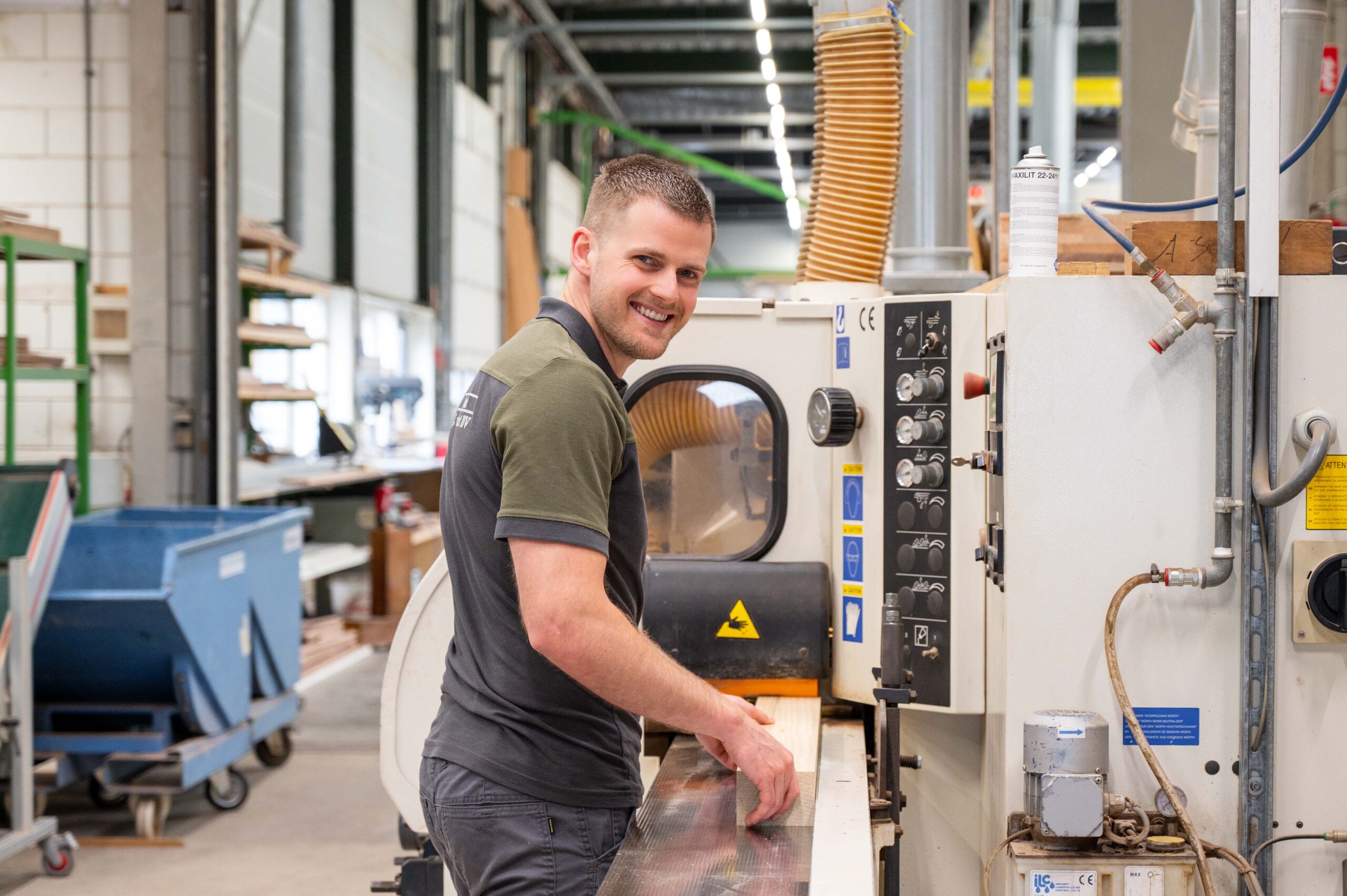 Bedrijfsfotografie voor Timmerfabriek Van der Vliet